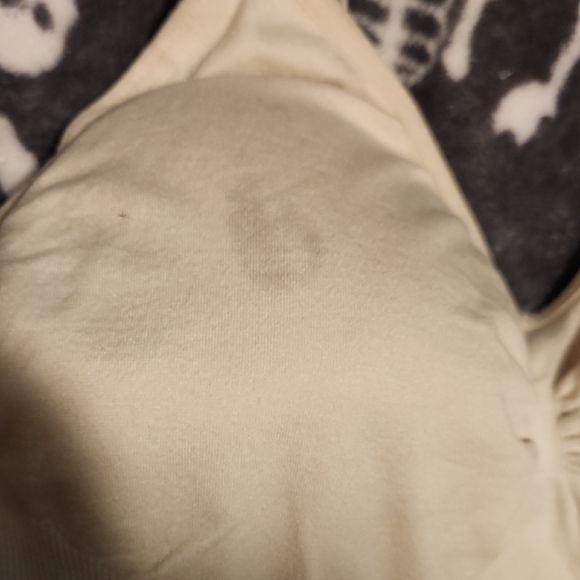 💀Women's Maternity Bras - Cream and Tan - Picture 2 of 3